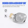 thumbnail image 5 of Dryer Replacement Kit 3387134 High-Limit Thermostat 3392519 Dryer Thermal Fuse 3977393 Thermal Cut-O, 5 of 5