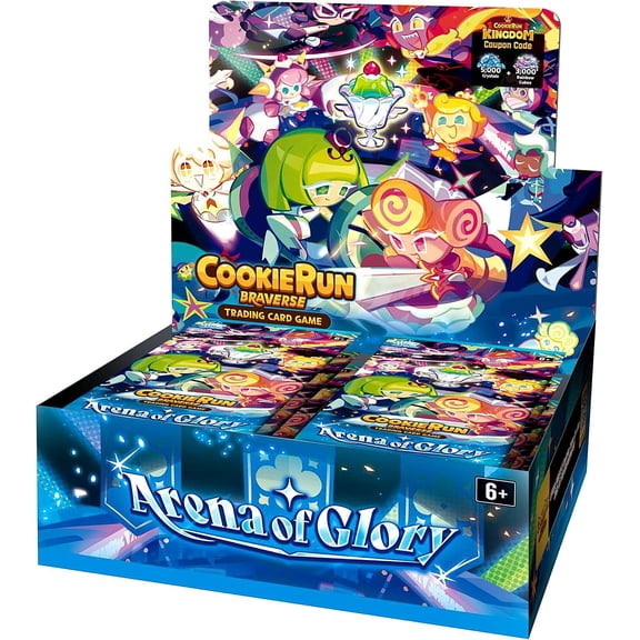 CookieRun Braverse Trading Card Game Arena Of Glory Booster Box [28 Packs]