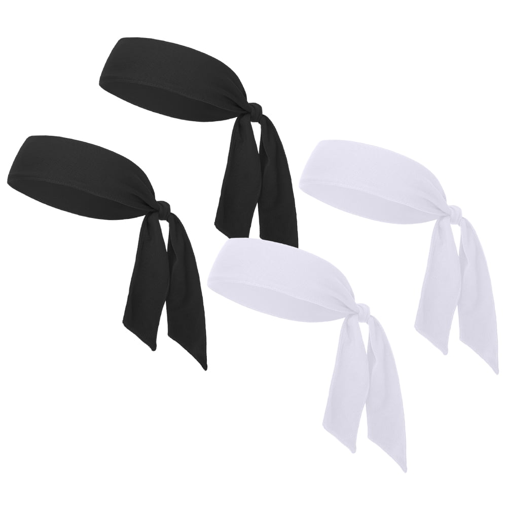 GOGO Head Tie Headband for Men Women Kids Sports Tie Back Headband 5 Colors 