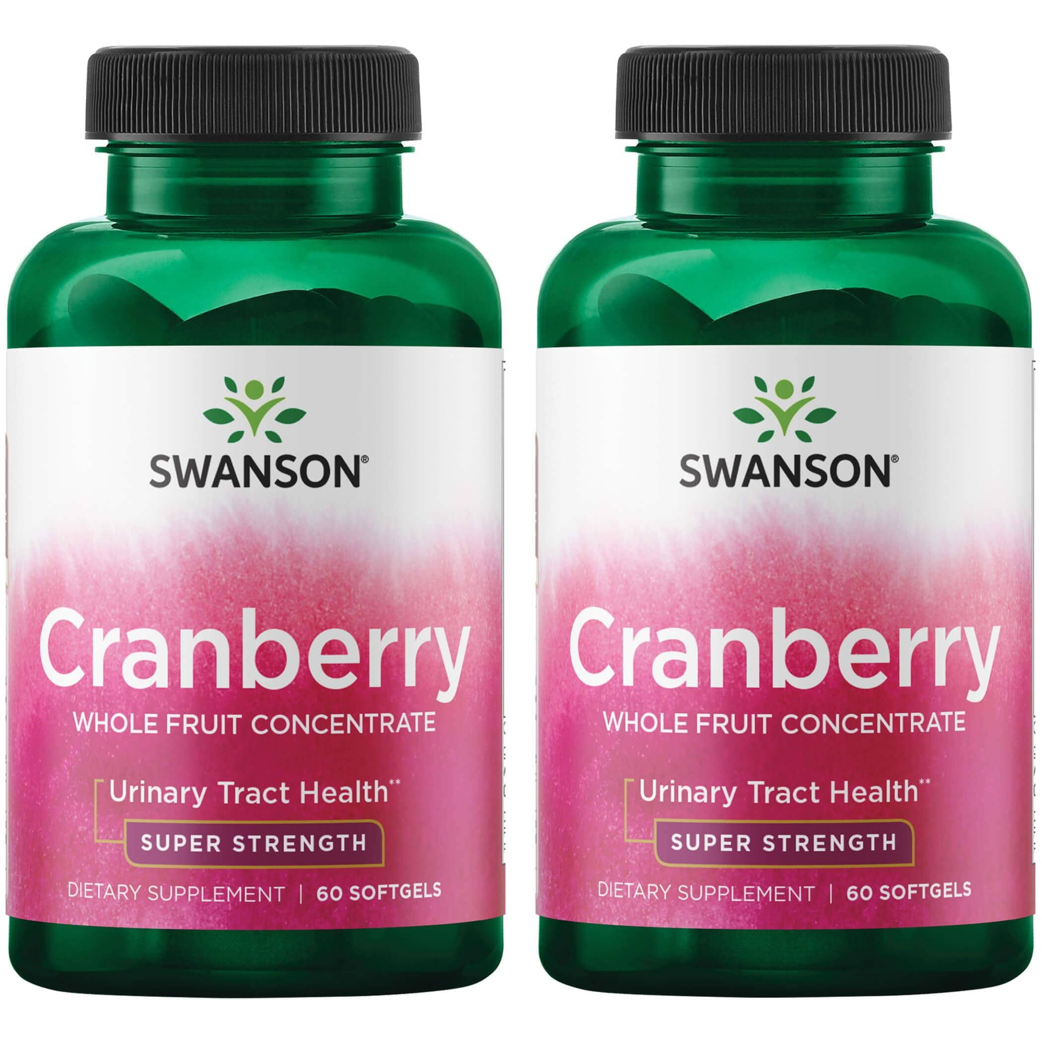Swanson Cranberry Whole Fruit Concentrate Super Strength 2 Pack