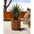 thumbnail image 4 of Veradek Patina Series Kona Plastic-Steel Planter - (20 inch, 2 Pack), 4 of 9