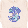 thumbnail image 3 of Inktastic 3rd Birthday Mermaid 3 Year Old Girl Toddler Sweatshirt, 3 of 4