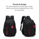 thumbnail image 5 of Qarigey escolar de tela Oxford, impermeable, portátil, para playa, viaje, Camping, senderismo, Picnic, libros, almacenamiento de botellas de Mochilas Qarigey AP012220-00, 5 of 6