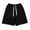 Black, variant on Shorts Men Men's Summer Casual Sports Straight Leg Heavy Hem Loose Quarter Pants Mens Pants Black M