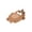 Z1-Brown, variant on Linnome Irregular Shaped Faux Fur Floor Mat Non Cold Insulating Rug for Sofa and Bedroom Bedside 15.75x23.62 Inch