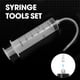 thumbnail image 4 of Jeringa Hyddeb Luer Lock de 60 ml con tapa y tubo de plástico blando x10, 4 of 7