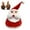 Santa Claus B, variant on Interactive Plush Christmas Character Hat With Music,Battery-powered Adjustable Size Novelty Party Electric Swing Christmas Plush Hat for Party Entertainment Xmas Gift (Reindeer)