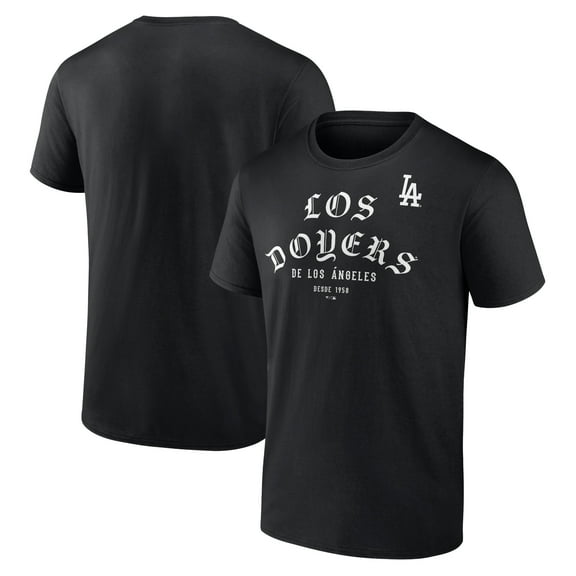 Men's Black Los Angeles Dodgers City of Angels T-Shirt