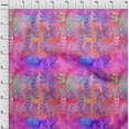 thumbnail image 3 of oneOone Cotton Flex Rose Pink Fabric Batik Sewing Craft Projects Fabric Prints By Yard 40 Inch Wide, 3 of 4