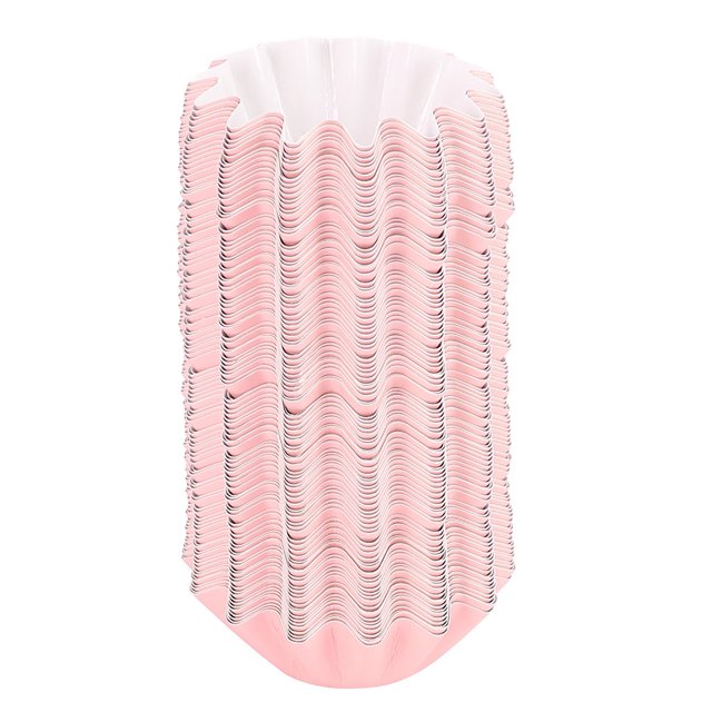 Moldes para hornear pasteles, 100 piezas en forma de flor, moldes para muffins, envoltorios para magdalenas, máxima confiabilidad