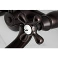 thumbnail image 5 of Kingston Brass Victorian Tub Wall Mount Clawfoot Tub Filler with Hand Shower, 5 of 9