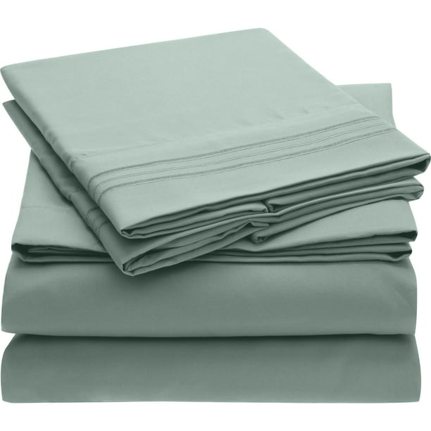 Mellanni Twin Sheet Set - Iconic Collection Bedding Sheets