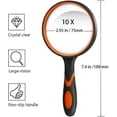 thumbnail image 2 of 75mm and Shatterproof Mirror for Reading, Inspection, Insects, Orange, 2 of 5