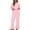 Pink, variant on cfhntfmh Pajama Sets 2 Piece for Women Long Sleeve Lounge Sets Pjs Casual Ladies Fall Outfit Pj Sleepwear with Pockets