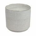thumbnail image 2 of Sagebrook Home  6"Hx7"  Ceramic Speckle Citro Candle, White, 25 Ounce, Outdoor, Citronella Scent, Wax, Decorative Accent for Your Patio or Garden Space, 2 of 7