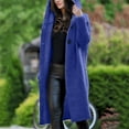 thumbnail image 3 of Vedolay Casual Tops for Women Women Casual Long Sleeve Lightweight Work Office Casual Jacket with Pockets,Blue M, 3 of 5