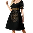thumbnail image 2 of Vestido de manga corta Groovy Soul Pop Art vestidos de cóctel Ropa femenina Vestido, 2 of 7