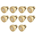 thumbnail image 5 of Uxcell 10/24 UNC 0.3mm Orifice Dia Brass Misting Nozzle for Outdoor 10 Pack, 5 of 5