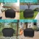 thumbnail image 5 of Funda rectangular para barbacoa de gas, 145 x 61 x 117 cm, resistente al agua y a los rayos UV, perfecta para parrillas al aire libre, 5 of 5
