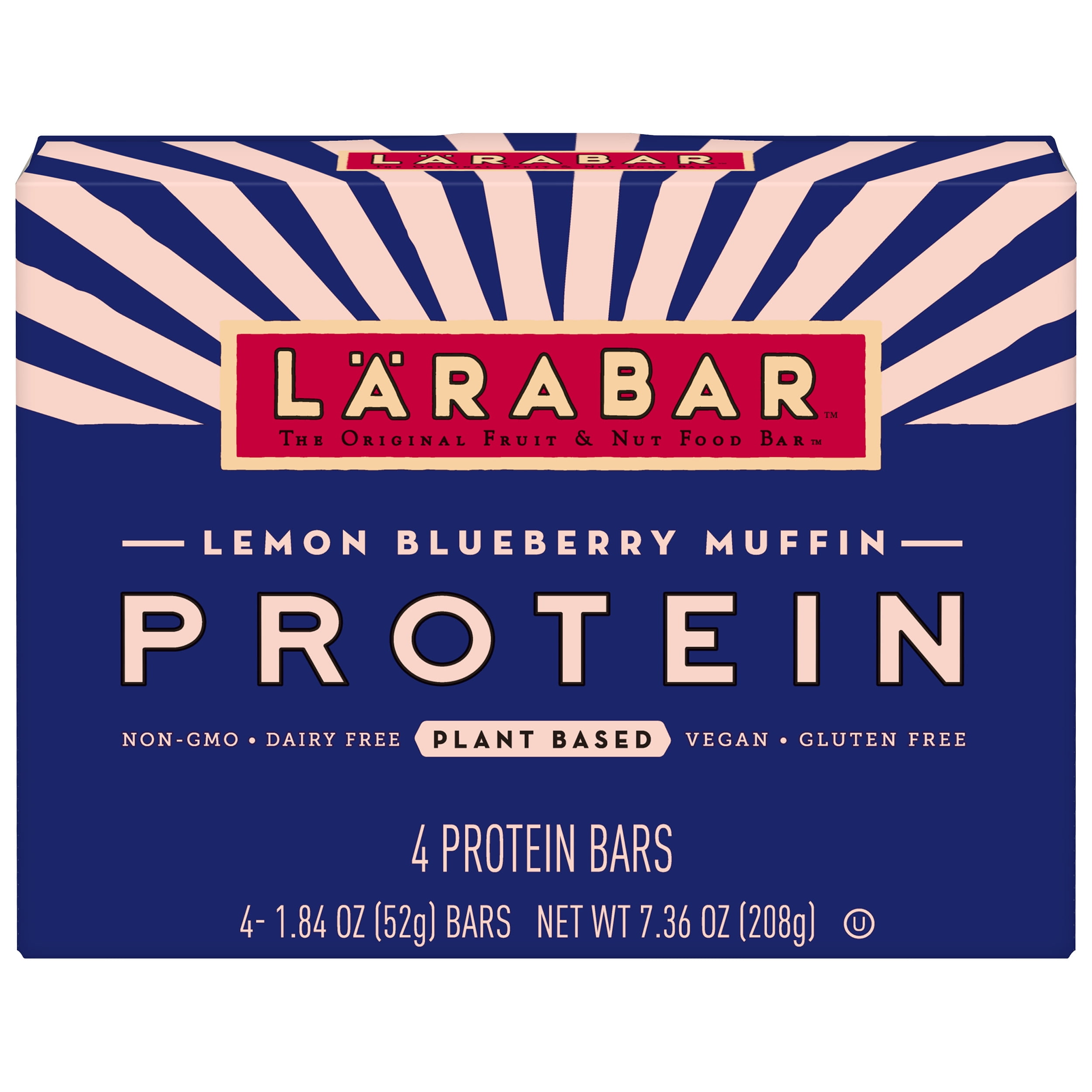 LARABAR Protein Bar, Lemon Blueberry Muffin, 4 Ct