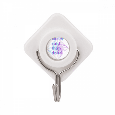 

Active Speech Square Art Deco Fashion Adhesive Wall Hooks Hanging Self Sticky
