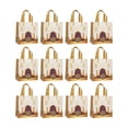 thumbnail image 4 of 12 Bolsas de regalo para festivales de Oriente Medio, bolsas reutilizables para llevar, ideales para dulces, patatas fritas, calendarios, pan, centros comerciales y restaurantes. Estilo C, 4 of 8