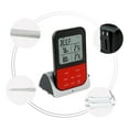 thumbnail image 5 of Digital Meat Thermometer with 2 Temperature Probes, Food Thermometer with Colored LCD for Kitchen Silver Handle Probe, 5 of 6