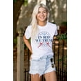 thumbnail image 3 of Fishing American Pride Fisherman Joke Plus Size Crewneck Graphic Tee Shirt Brisco Brands 2X, 3 of 4