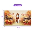 thumbnail image 5 of Happy Thanksgiving Beagle Give Thanks Fall Beanie Scarf Welcome Doormat Beagles Dog Lover Gifts Idea Indoor Outdoor Welcome Mat - 00020, 5 of 5