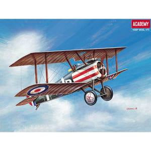 - 1624 1/72 Sopwith Camel WWI RAF Multi-Colored