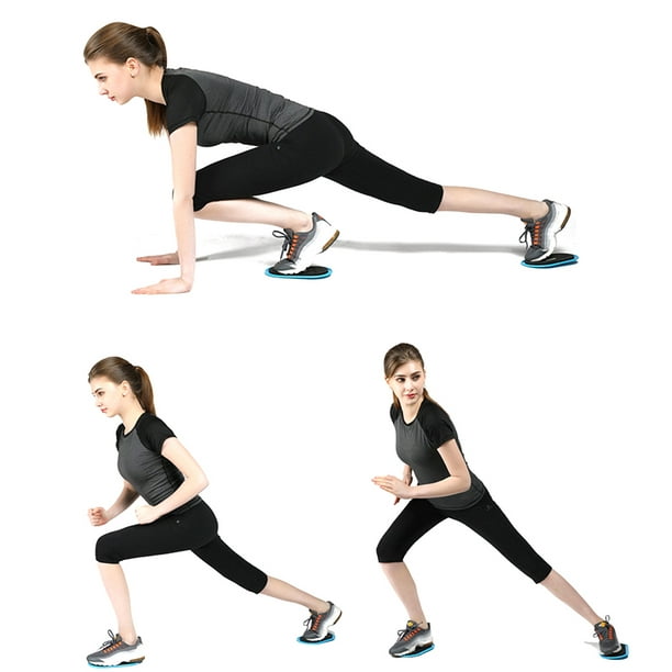 Fitness Disc, Sliding Fitness Core Sliders 2Pcs Exercise Sliding Gliding  Disc Fitness Core Slider Sports Full Body Workout 
