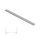 thumbnail image 2 of Burlete Insonorizado para Puertas de 99 Cm | Burlete para Huecos Bajo La Puerta, Resistente Al Viento, Al Ruido y a Los Insectos | Burlete de Pvc Blanco para Puertas de Interior y Exterior, 2 of 7