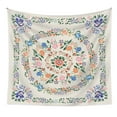 thumbnail image 1 of Tapiz de mandala, tapiz de medallón floral, tapiz de bosquejo de plantas florales, tapiz bohemio hippie para habitación, 1 of 5
