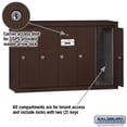 thumbnail image 2 of Mailbox Salsbury Industries 3505ZSU montado en superficie, 5 puertas, 2 of 5