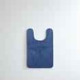 thumbnail image 3 of HEALEEP Washroom U Shape Toilet Feet Cushion Blue Polyester 1Pcs 31.5X19.7In, 3 of 8