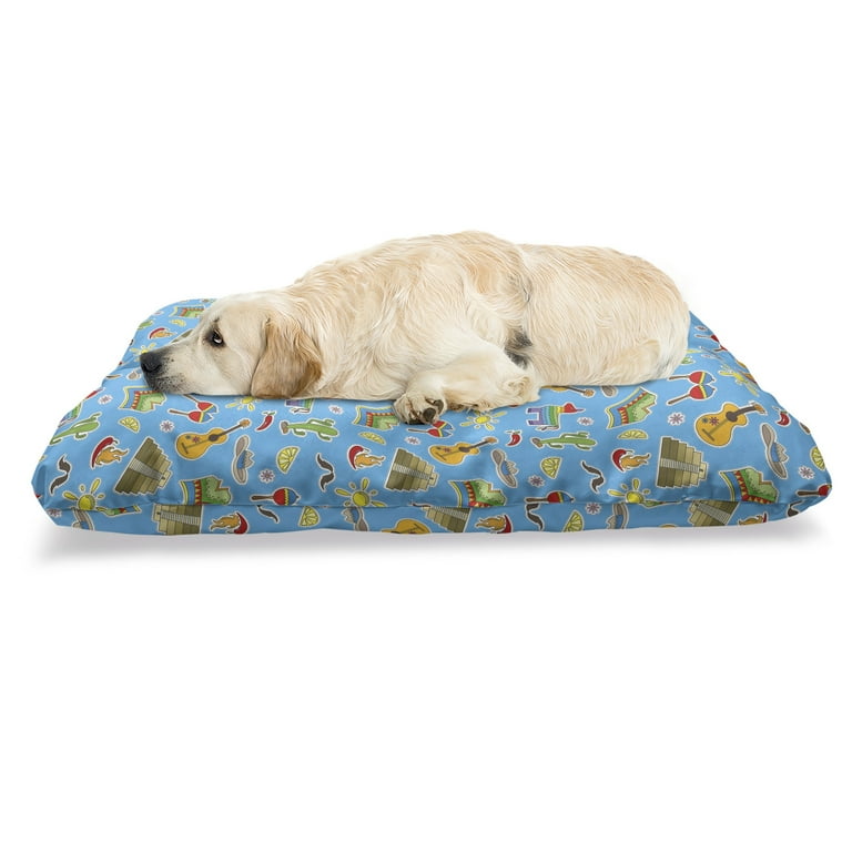 Mexican blanket dog bed 2025