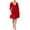 Garnet, variant on Love Squared Womens Plus Knotted Fit & Flare Cocktail Dress