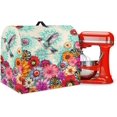 thumbnail image 1 of Boho Flower and Hummingbird Stand Mixer Covers Kitchen Appliance Dust Cover Compatible with 4.5-5 Quart Mixer Covers Universal Size Stand Mixer or Coffee Maker Covers, 1 of 1