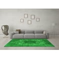 thumbnail image 3 of Ahgly Company Indoor Round Oriental Green Industrial Area Rugs, 6' Round, 3 of 4