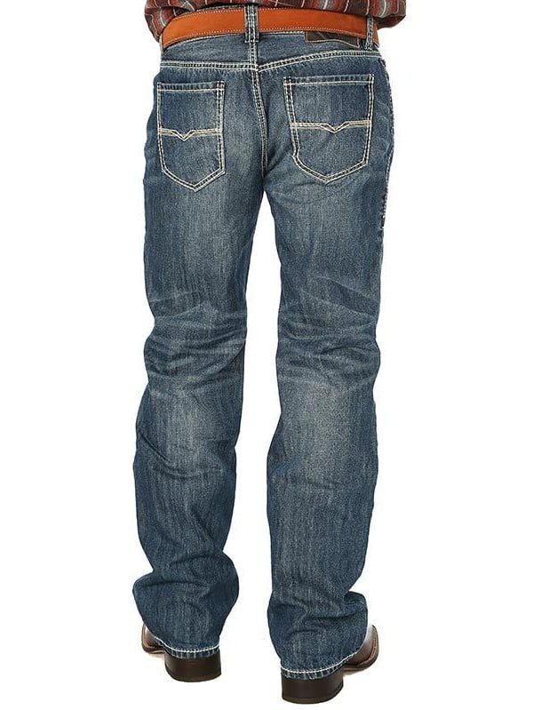 rock and roll blue jeans