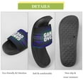 thumbnail image 7 of GZHJMY Stylish Slides for Women Men, Game Over Art Style Soft Flexible Slip-on Sandals Slippers, 7 of 7