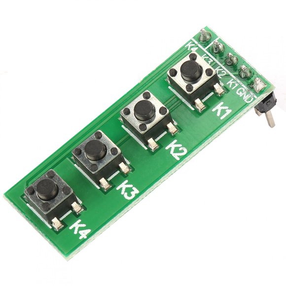 Module de Touches 4 Boutons Clavier Switch Largement Utilisé Installation Facile Haute Fiabilité pour Mega2560 Due