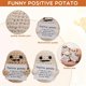 thumbnail image 2 of 10PCS Cute Positive Potato Emotional Support Pickle with Cards and Bags Crochet Doll Plush Toy, 2 of 5