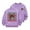 #0011-Purple, variant on Cowsor Girls Sweatshirts Kids Cute Graphic Crewneck Pullover Tops Xmas Long Sleeve Holiday Shirts