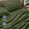 thumbnail image 6 of Bare Home 22" Extra Deep Pocket Sheet Set - Premium 1800 Collection - Ultra-Soft - Twin XL, Cypress, 6 of 9