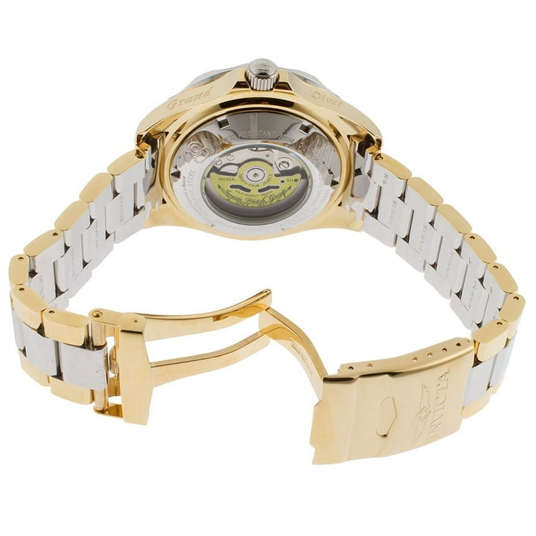 Invicta Men's 16038Syb Pro Diver Grand Diver Auto Two-Tone Ss Gold