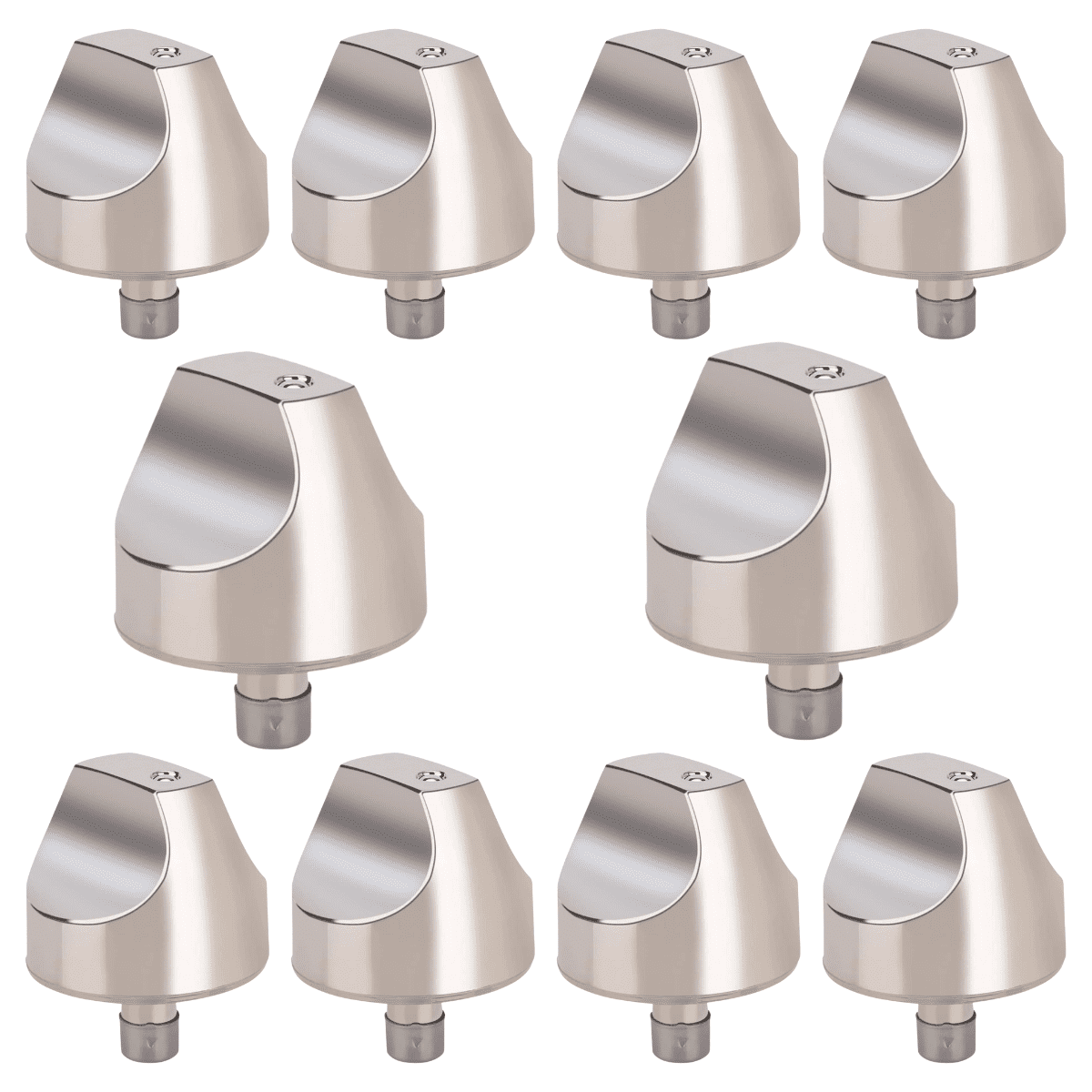Scaroo WB03X25889 Range Cooktop Knob,GE CGP350SET1SS WB03T10329 10-Pack