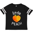 thumbnail image 3 of Inktastic Little Peach Cute Heart Shaped Peach Boys or Girls Toddler T-Shirt, 3 of 5