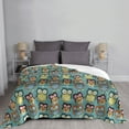 thumbnail image 5 of Toddler Blanket For Boys Girls Adult Lightweight Baby Kids Blanket Cute Soft Cartoon Colorful Owl Blankets Comfy Fleece Flannel Plush Crib Throw Blankets Gifts 50"X40", 5 of 7