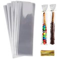 thumbnail image 4 of 400PCS Clear Cellophane Bags With Twist Ties , 2x10 Inches Plastic OPP Pretzel Rod Bags, 4 of 8